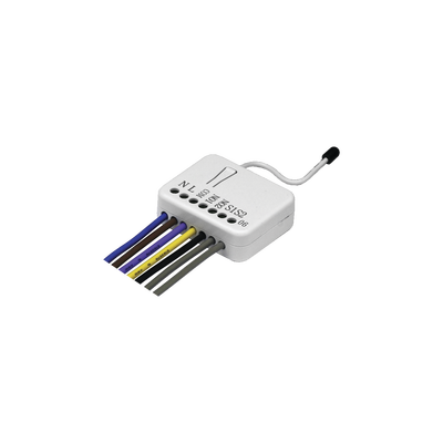 Modulo de relevador, tecnología inalámbrica Z-WAVE, compatible con HUB HC7, panel de alarma L5210, L7000, Total Connect y Alarm.Com