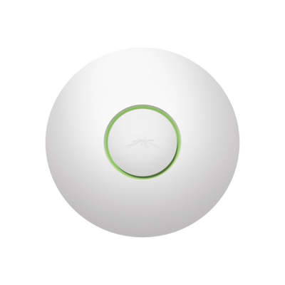 UAP-PRO UniFi, 802.11 a/b/g/n (2.4 y 5 GHz simultáneos).