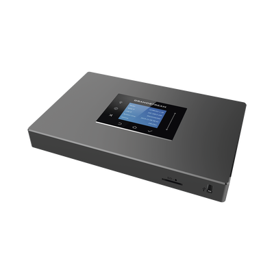 Conmutador IP-PBX para hasta 500 usuarios y 75 llamadas simultaneas, 1FXO, 1FXS, para solución de comunicaciones unificadas y colaboración