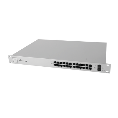 Switch administrable UniFi de 24 puertos, 250 Watts