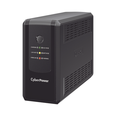 UPS de 1000 VA/500 W, Topología Línea Interactiva, Entrada 120 Vca NEMA 5-15P, y 8 Salidas NEMA 5-15R, Con Regulador de Voltaje (AVR)