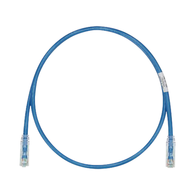 Cable de Parcheo TX6, UTP Cat6, 24 AWG, CM, Color Azul, 30ft