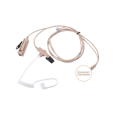 Kit de Micrófono-Audífono profesional de 2 cables para KENWOOD NX-200/300/410/5000, TK-480/2180/3180