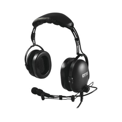 Diadema Heavy Duty sobre la cabeza para KENWOOD NX240/340/220/320/420, TK-3230/3000/3402/3312/3360/3170