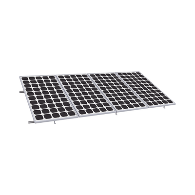 Montaje para Panel Solar, Riel "8" de 5400mm para Módulos con Espesor de 35mm, Velocidad de Viento Máx. 136km/h (20° a 45°)