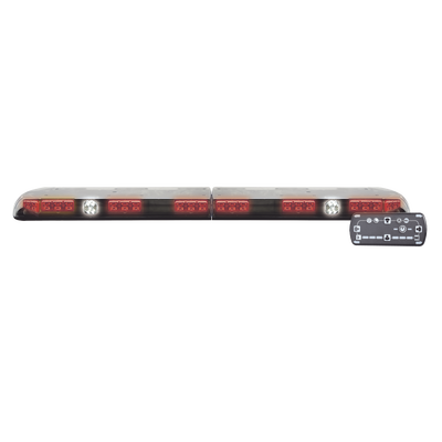 Barra de luces de 48" roja Ultra Brillante, Vantage PRO, con 64 poderosos LEDs última generación.