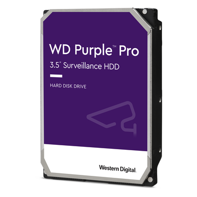 Disco Duro Purple Pro de 10 TB / 7200 RPM / Optimizado para Soluciones de Videovigilancia con Analiticos (Meta Data) / Uso 24-7 / 5 Años de Garantia