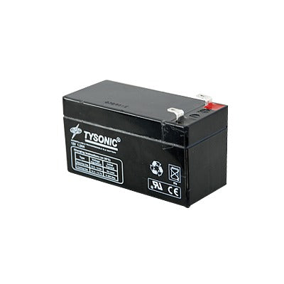 Batería Recargable para Respaldo de 12 Vcc, 1.2 Ah.