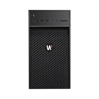NVR Wisenet WAVE basada en Windows / Incluye licencia WAVE-PRO-04 / 470 Mbps throughput / Incluye 4TB para almacenamiento
