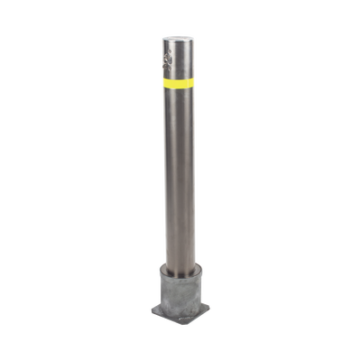 Bolardo Desmontable de Acero Inoxidable de 900 mm de Altura / Ideal para aplicaciones de delimitaciones vehiculares y peatonales