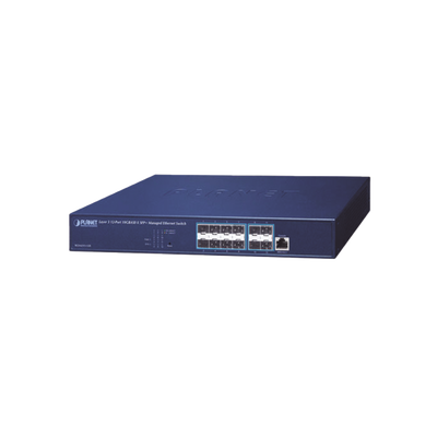 Switch Administrable Capa 3, 12 puertos SFP+ 10G BASE-X, 1 Puerto de Consola  RJ45.