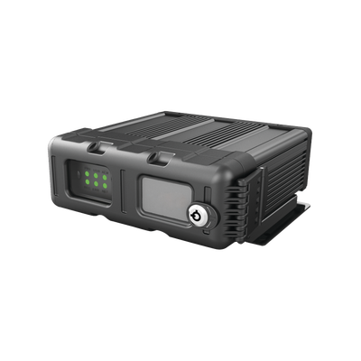 (NUBE EPCOMGPS) DVR móvil tribrido / almacenamiento en memoria SD / soporta 4 canales AHD hasta 2MP + 1 canal IP hasta 2MP / Compresión de vídeo H.265,