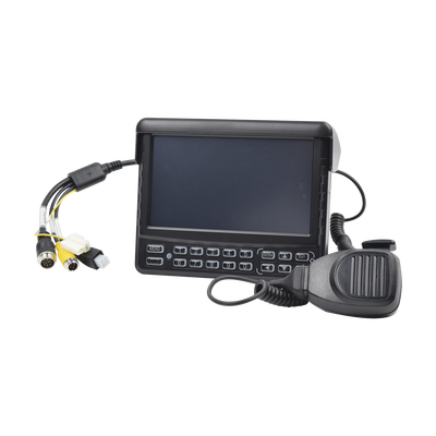 Panel de Control Dáctilar Multifuncional con Monitor de 7" / Soporta Audio de Dos Vías / Compatible con DVR´s Móviles XMR Epcom