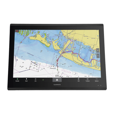 GPSMAP® 8424 con mapa base mundial