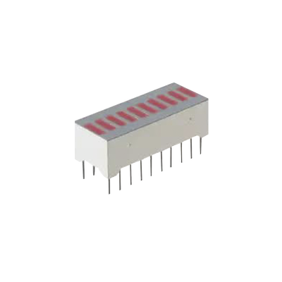 Barra Gráfica de 10 segmentos LED Rojos tipo LTA-1000