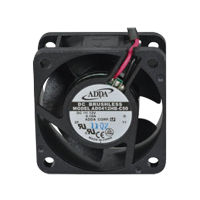 Ventilador Axial de 40 X 40 X 20 mm, Rodamiento de Baleros, Cables de 30 cm, 12 Vcc, 100 mA, 8.8 CFM.