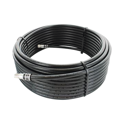 Jumper Coaxial con Cable Wilson-RG11 | Conector F Macho en los extremos | 22.86 metros de longitud.