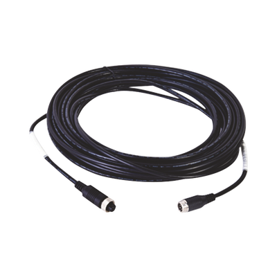 Cable Extensor de Vídeo y Audio de 12 Metros / Conector Tipo Aviación / Compatible con Cámara TURBO Móvil HIKVISION