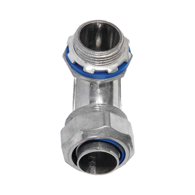 Conector Curvo para tubo tipo Liquidtight de 1/2"  (13 mm). Compatible con ANC-COT12.