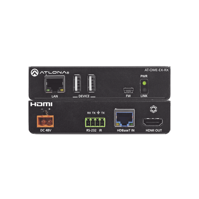 OMEGA 4K/UHD Receptor HDBaseT para HDMI con USB