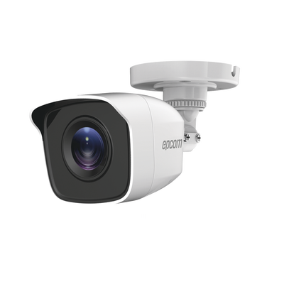 Bala TURBOHD 5 Megapíxel / Lente 2.8mm (85° de Visión) / Exterior IP66 / IR EXIR 20 mts / TVI-AHD-CVI-CVBS / Policarbonato