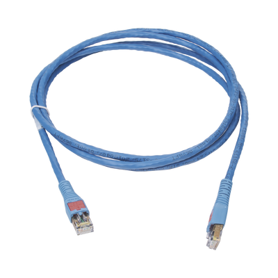 Patch Cord Tipo BladePatch, Desconexión Desde la Bota, Cat6, 7ft, Color Azul, Versión Bulk (Sin Empaque Individual)