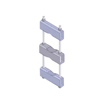 Herraje Sencillo de Montaje para Antena o Mástil con diámetros de 5 pulg. (8.89-14.13 cm.).