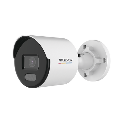 Bala IP 2 Megapixel / Imagen a Color 24/7 / PoE / Lente 2.8 mm / Luz Blanca 30 mts / Exterior IP67 / dWDR / ONVIF