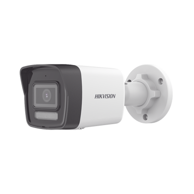 [Dual Light] Bala IP 4 Megapixel / Lente 2.8 mm / 30 mts IR + 30 mts Luz Blanca / Micrófono Integrado / ACUSENSE Lite / Exterior IP67 / H.265 / PoE / ONVIF / Micro SD