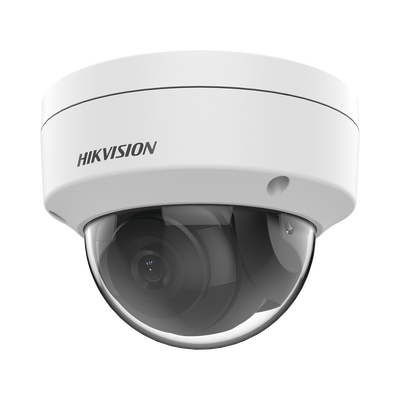 Domo IP 8 Megapixel (4K) / Lente 2.8 mm / 30 mts IR / WDR 120 dB / Exterior IP67 / Antivandalico IK10 / Hik-Connect P2P / H.265+ / PoE