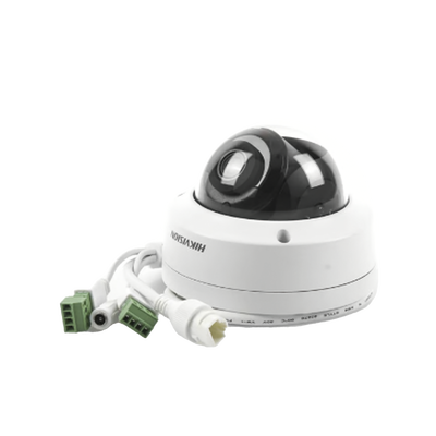 Domo IP 4 Megapixel / Lente 2.8 mm / 30 mts IR EXIR / Exterior IP67 / K10 /  WDR 120 dB / PoE / ACUSENSE (Evita Falsas Alarmas) / ONVIF / MicroSD / ACUSEARCH