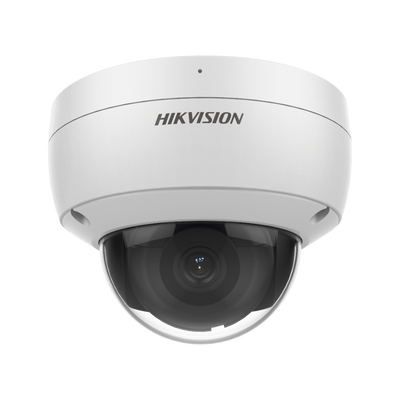 Domo IP 5 Megapixel / Lente 2.8 mm / 40 mts IR / IP67 / IK10 / Microfono Integrado / Entrada/Salida Alarma / Captura Facial / ONVIF / AcuSense / Micro SD / DarkFighter