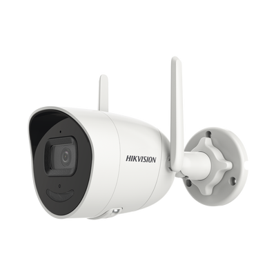 Bala IP 2 Megapixel / Lente 2.8 mm / 30 mts IR / Exterior IP66 / Wi-Fi / dWDR / H.265+ / Micrófono y Bocina Interconstruido /  MicroSD