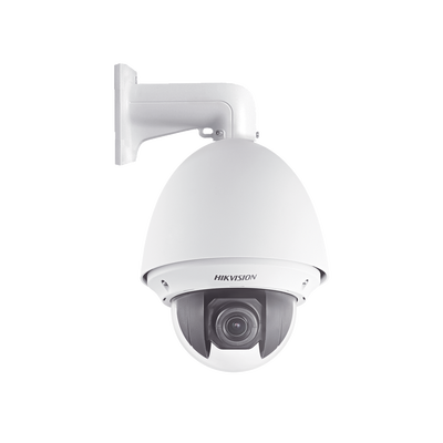 Domo PTZ IP 4 Megapixel / 25X Zoom / Exterior IP66 / IK10 / WDR / 3D-DNR / BLC / PoE+ / Entrada-Salida audio y alarma / MicroSD