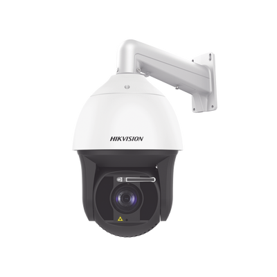 Domo PTZ IP 4 Megapixel / 42X Zoom / 400 mts IR / Wiper / AutoSeguimiento / WDR 140 dB / Hi-PoE / EIS / Detección de Rostros / IP67 / MicroSD