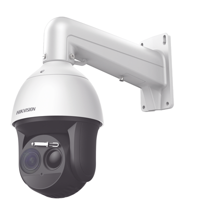 PTZ IP Dual / Lente Térmico 50 mm (640 X 512) / Lente Óptico 40X (4 Megapixel) / 150 mts IR / Termografia / WDR 120 dB / Exterior IP66 / microSD