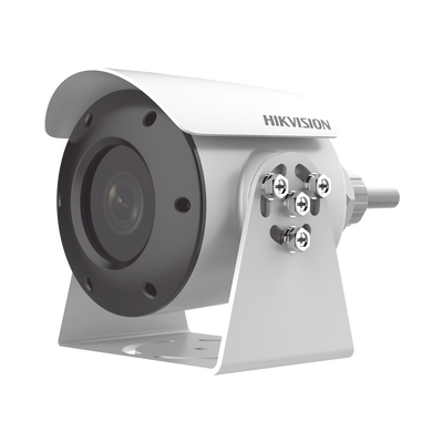 Bala IP 4 Megapixel / Antiexplosión / Lente 6 mm /  H.265+ / 30 mts IR / WDR 120 dB / PoE / IP68 / Entrada-Salida audio y alarma / MicroSD