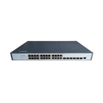 Switch Core Gigabit / Administrable Capa 3 / 24 Puertos 1000 Mbps / 6 Puertos SFP+ 10 G de Uplink / IGMP / VLAN / GRMP