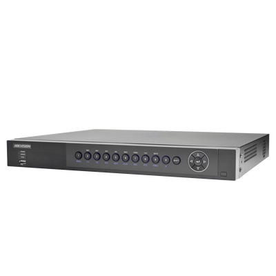 DVR/NVR PENTAHÍBRIDO 18 Canales (16+2) / 16 Canales Turbo HD hasta 3 Megapixeles / 2 Canales IP hasta 4 Megapixeles / Compresión de video avanzada / Hik-Connect P2P / Video análisis / Salida de video 4K / Entradas y Salidas de Audio y