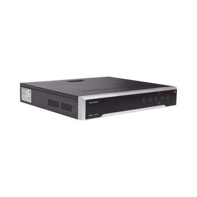 NVR 8 Megapixel (4K) / 32 canales IP / 16 Puertos PoE+ / Soporta Cámaras con AcuSense / 4 Bahías de Disco Duro / Switch PoE 300 mts / HDMI en 4K / Videoanaliticos