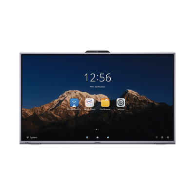 Pantalla Interactiva Touch de 86" Android 11 / Cámara Web 8 MP / Resolución 4K / Bocinas Integradas / Entradas HDMI y VGA / Incluye 2 Lápices para Escribir