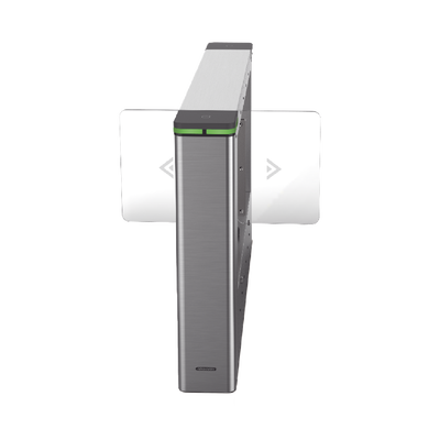 Torniquete Central para ampliar carriles /Con 12 pares de detectores IR para validación de permisos/ Soporta Terminal de reconocimiento facial/ audio personalizable.