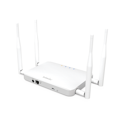 Punto de Acceso WiFi AC Para Interior MIMO 2x2, Hasta 1167 Mbps, Hasta 400 mW, 200+ Usuarios Simultaneos, Doble Banda en  2.4 Y 5 GHz