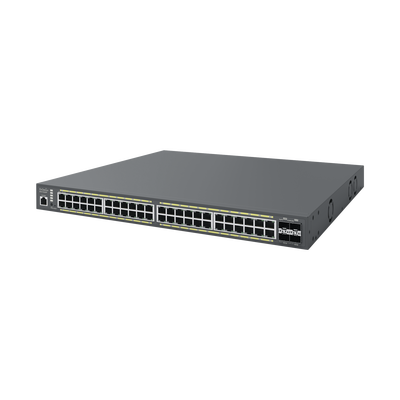 Switch Poe de 48 Puertos Gigabit y 4 Puertos SFP, Administrable en la Nube, Hasta 740 W, Capa 2, Soporta PoE+ 802.3  at/af