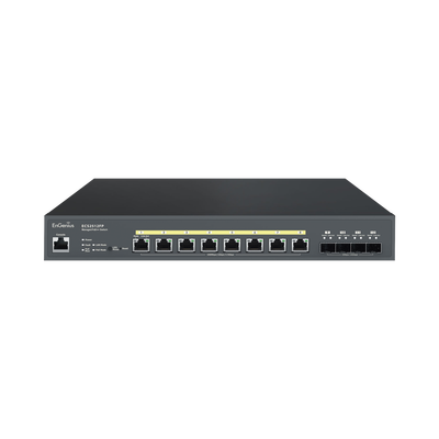 Switch PoE ++ Administrable en Nube Capa 2  de 8 puertos PoE  de 2.5 Gbps, Hasta 240 W, 4 puertos de SFP