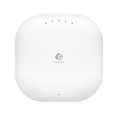 Punto de Acceso Wi-Fi para Interior MU-MIMO 2x2 con Administración en Nube, 867Mbps en 5 GHz y 400 Mbps en 2.4 GHz, Hasta 250 Usuarios concurrentes, Soporta PoE 802.3af