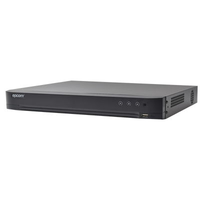 DVR 8 Canales TurboHD + 4 Canales IP/ 4 Megapixel/ Acusense/ 1 Bahía de Disco Duro / 1 Canal de Audio / Videoanálisis