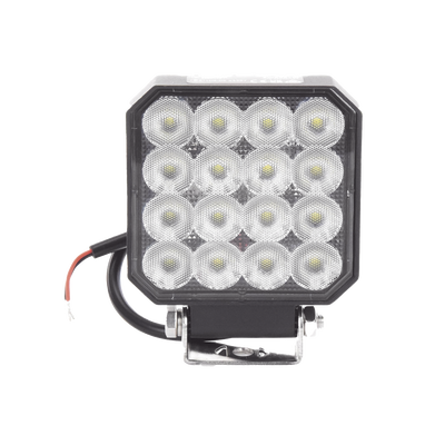 Luz de Trabajo Ultra brillante, 16 LED, 1655 Lúmenes, 12-24 Vcd