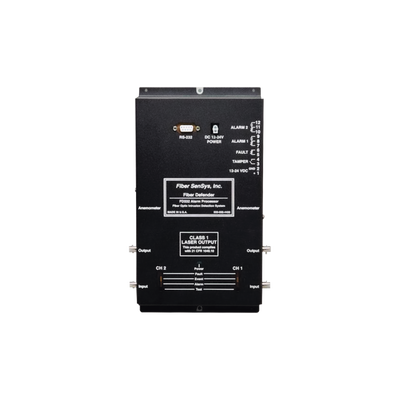 Sensor de Seguridad Perimetral de 2 Zonas / Detección por Fibra Óptica Sensitiva/ Rango de 0 hasta 5 Km de Detección / Comunicación IP