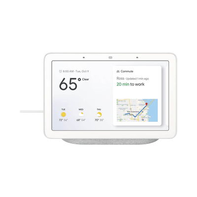 Nest Hub con pantalla inteligente de 7" y Asistente de Google, Gris